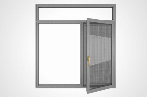 Fenêtre oscillo-battante en aluminium, avec moustiquaire et ouverture vers l'intérieur, GD90B