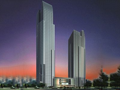 Le bâtiment le plus haut de Hangzhou - New World Fortune Center